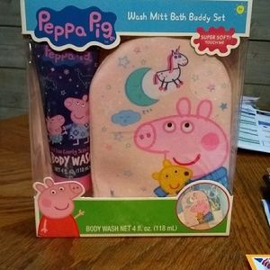 Peppa Pig Bath Mitt Set